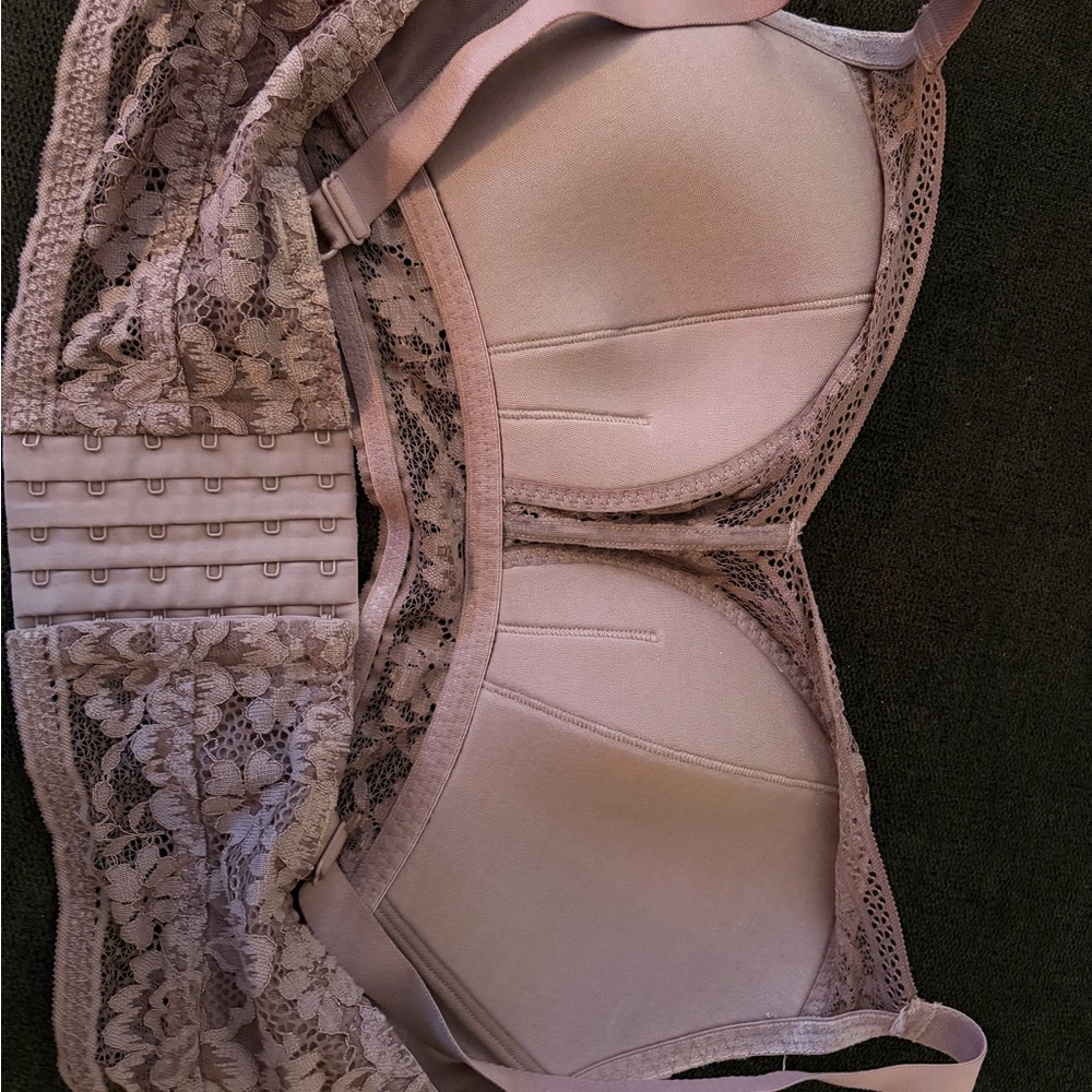 Knix Floral Lace Bralette in Light Pink - Picture 4 of 5